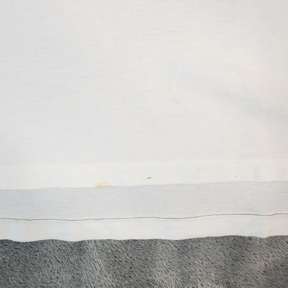 Polo Ralph Lauren Royal Yacht Club Shirt Mens XL White Pique Pocket Vintage Polo - Picture 11 of 11
